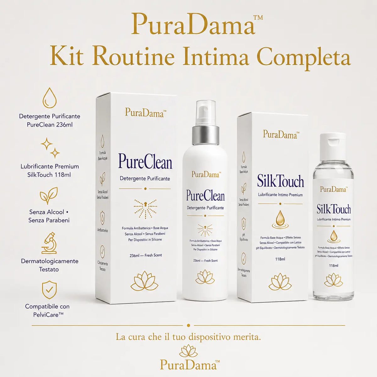 Kit Routine Intima™: Massima Igiene e Idratazione Professionale