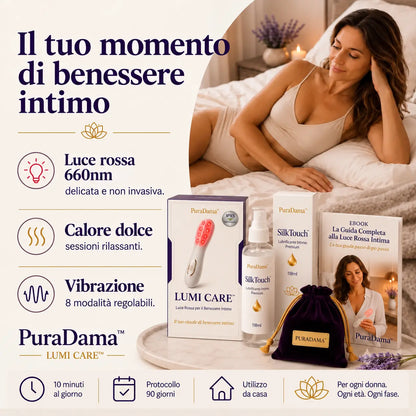 Il tuo momento di benessere intimo con LumiCare™
